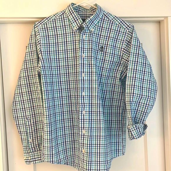 Brooks Brothers Other - Brooks Brothers boys seersucker button down-Boys Size L